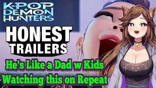 [Epic Dad Voice Guy] Honest Trailers K-pop Demon Hunters Reaction