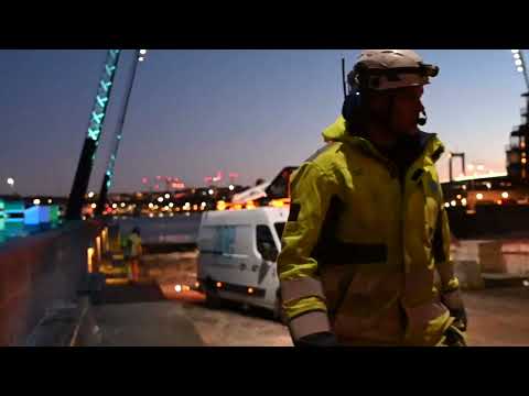 ONE sköter belysningen i Göteborgs hamn
