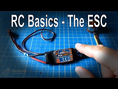 RC Basics - Understanding Electronic Speed Controllers (ESC) - UCp1vASX-fg959vRc1xowqpw