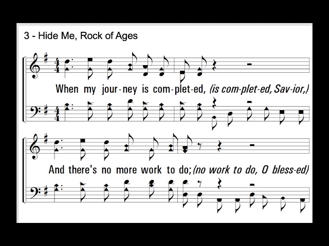 O Thou Blessed Rock of Ages Sheet Music – A Review