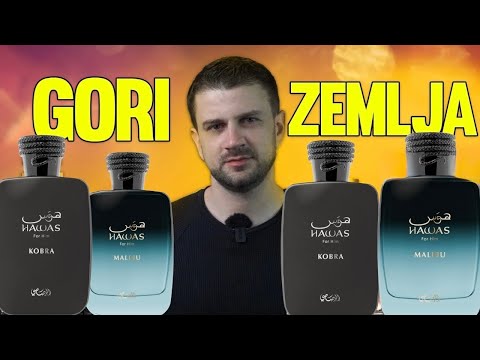 NOVI RASASI HAWAS parfemi - Rasasi Hawas KOBRA i MALIBU 🔥😍😱