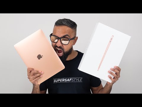 NEW MacBook Air 2018 Gold Unboxing - UCIrrRLyFMVmmL9NDAU2obJA