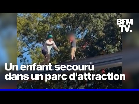 Aux États-Unis, un homme sauve un enfant retrouvé seul sur les rails d'une attraction
