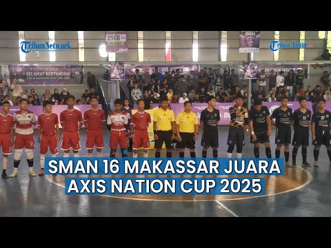 SMAN 16 Makassar Menang Lewat Adu Penalti, Lolos ke Regional Sulawesi AXIS Nation Cup 2025