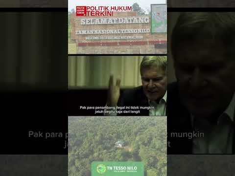Saat Harrison Ford Tegur Zulkifli Hasan soal Hutan Tesso Nilo Riau #hutan #riau #shorts