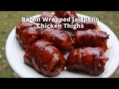 Bacon Wrapped Jalapeno Chicken Thighs | Stuffed Boneless Chicken Thighs Malcom Reed HowToBBQRight - UC--MxpGXJ3LVD8KvlNzRlcA