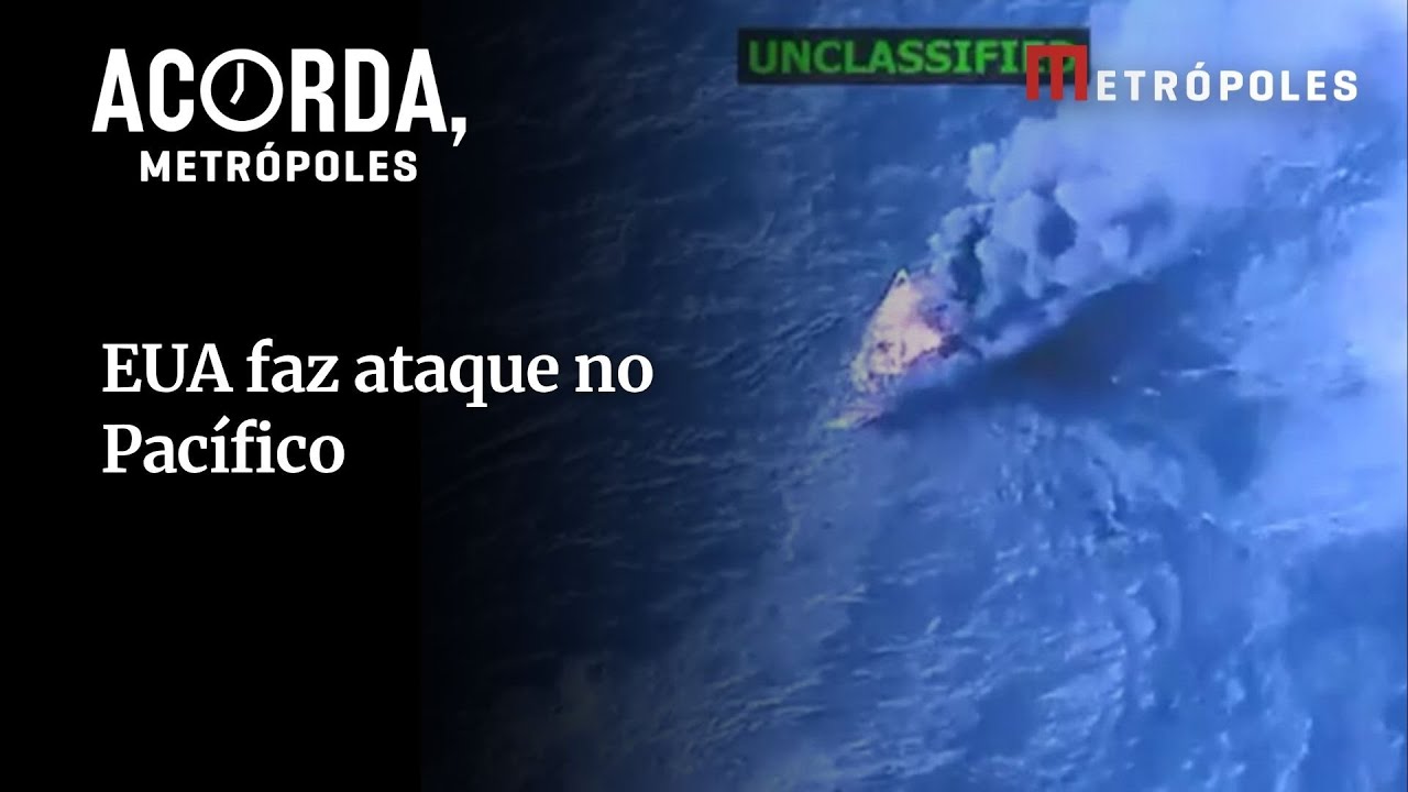 EUA faz novo ataque a embarcação no Pacífico e deixa dois mortos TV Online EUA faz novo ataque a embarcação no Pacífico e deixa dois mortos