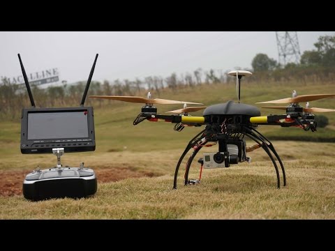 OFM 650S V2 Quad 31 minutes flight in 15mph gusty winds - UCsFctXdFnbeoKpLefdEloEQ