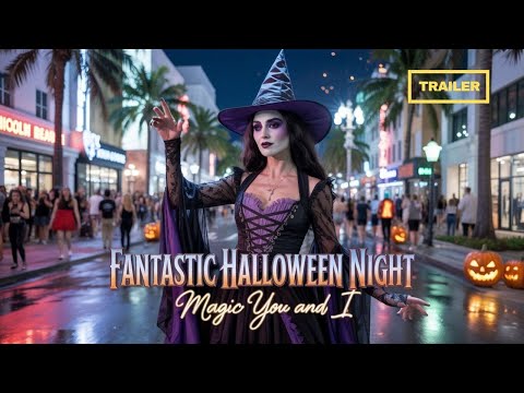 Fantastic Halloween Night. Magic You and I  - Tender May.  Trailer.