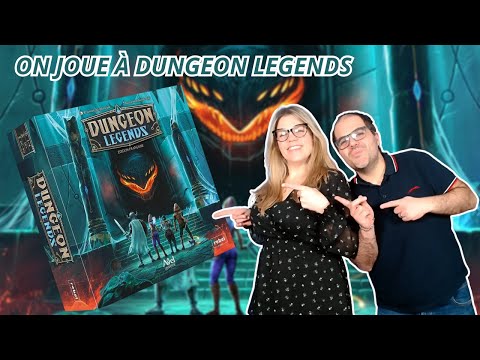 { Règles Et Partie } ON JOUE À DUNGEON LEGENDS | Jeu De Société | Rebel Studio