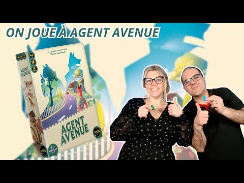 { Règles Et Partie } ON JOUE À AGENT AVENUE | Jeu De Société | Iello
