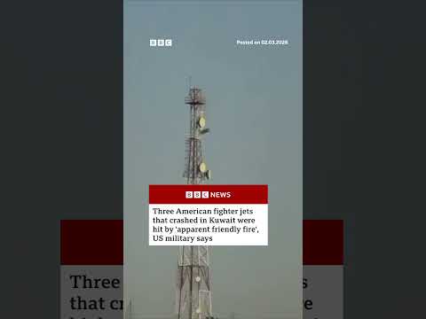 Video appears to show US fighter jet crashing in Kuwait. #Iran #Israel #US #F15 #BBCNews