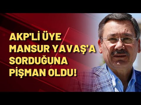 AKP'li üye Melih Gökçek'in başını yaktı!