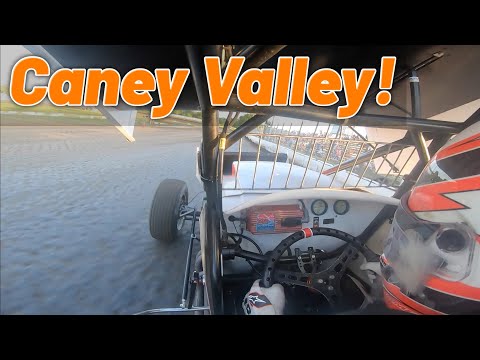 Tanner Holmes 2020 ASCS Speedweek Qualifying | Caney Valley Speedway | Sprint Car Onboard - dirt track racing video image