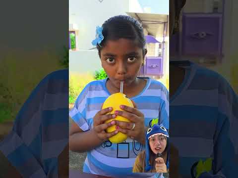 BELEPOTAN MAKAN MANGGA ⁉️PAKAI SEDOTAN DONG 😱😍ShiningStar-Diya999