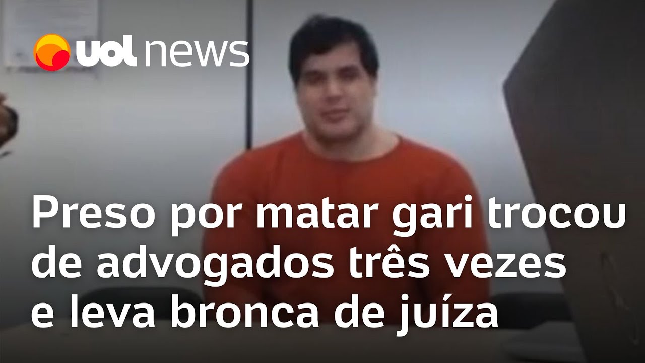 Preso por matar gari em BH leva bronca de juíza por trocar advogados Tumulto processual