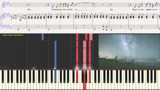 Путь - Сабина (Голос Дети)(Ноты для фортепиано) (piano cover)