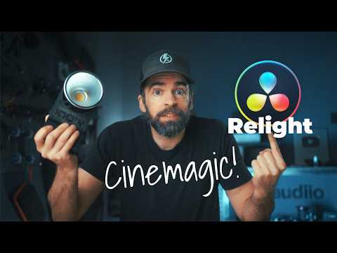 One Light + Relight = Cinemagic! DaVinci Resolve 20 Tutorial Ft. Zhiyun