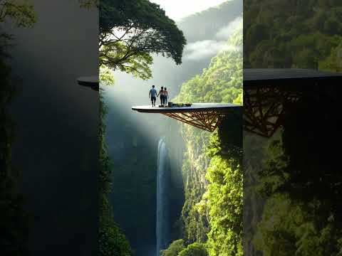 A Floating Terrace in the Jungle?! Walking on the Edge of the World 🌿🌄