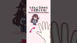 HANDS DANCE CHALLENGE！👋💖 #イラスト  #rhythmgame #vtuber #short