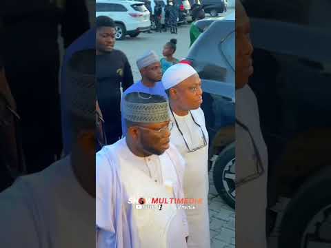 WATCH THE ARRIVAL OF POPULAR ISLAMIC CLERGY AT THE PREMIERE OF OMOTARA JOHNSON