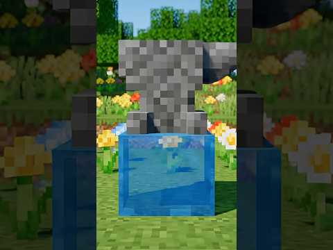 Realistic Minecraft: Anvil vs Wate #minecraft #asmr #realistic