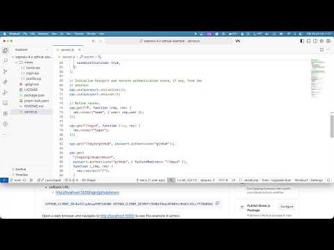 GitHub 소셜 로그인