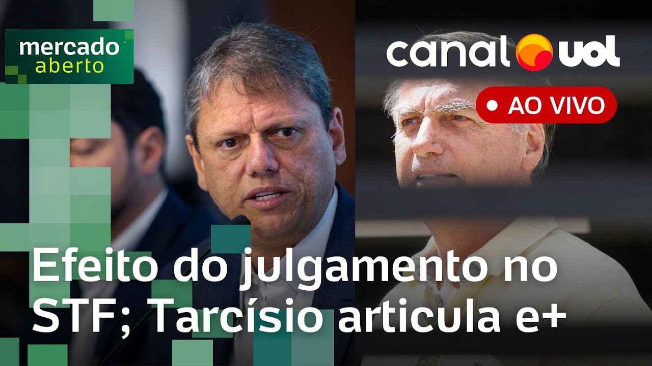 Julgamento de Bolsonaro, sanções dos EUA, Bolsa sem alta e preço da anistia | Mercado Aberto ao vivo