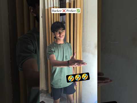 Hacker ❌ Pecker ✅ #comedy #heckar #mrindiahacker #indianhacker #funny #shorts
