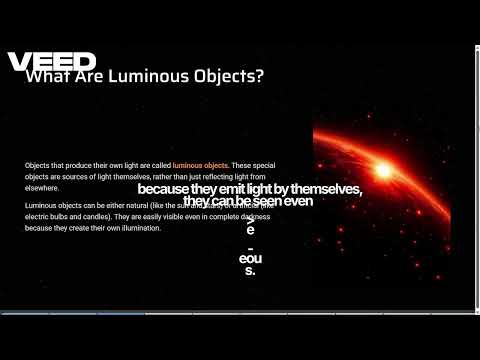 Captions - Light and sources of light thumbnail