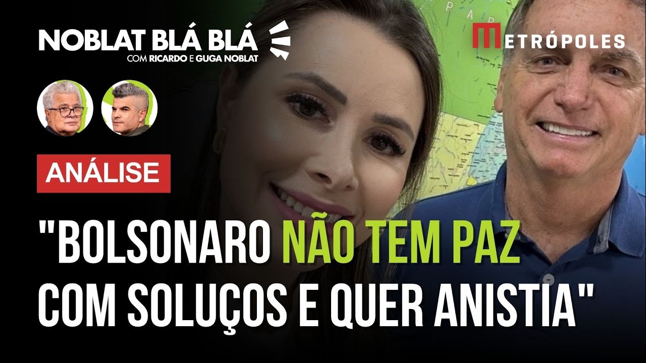 BOLSONARO deveria ser poupado de visitas com crise de soluço e deputada afirma que ele quer anistia