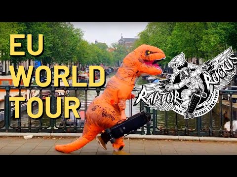 Landing in Amsterdam! Raptor Ruckus x Fatdaddy EU tour | Part 1