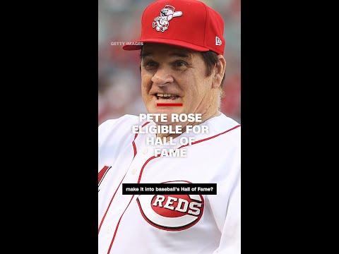 Pete Rose eligible for Hall of Fame
