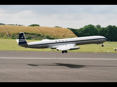 ONBOARD CAMS ON GIANT SCALE RC DeHAVILLAND COMET AIRLINER AT LMA RAF COSFORD - 2014 - UCMQ5IpqQ9PoRKKJI2HkUxEw