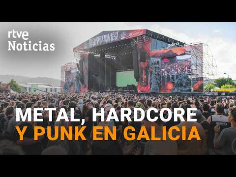 ARRANCA el RESURRECTION FEST 2026 que reunirá en VIVEIRO a 140.000 fans del METAL | RTVE