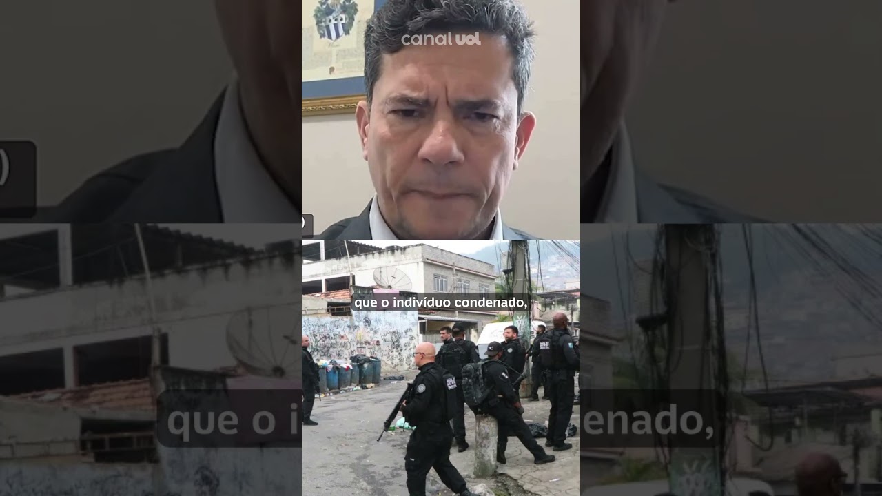 Moro diz que tratar facções como terroristas pode acabar com o discurso de criminoso coitadinho