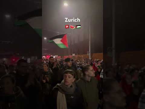 🇵🇸🍉🇨🇭 Zurich Stands with Palestine — Flotilla Solidarity