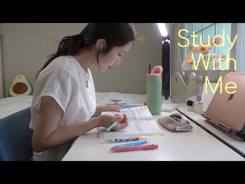 [Study with me] 국시생이랑 같이 공부해줘요😵‍💫 의대생 스터디윗미 (<strong>Real</strong> time/No <strong>music</strong>)