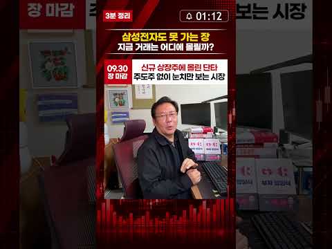 삼성전자도 주춤 왜 <strong>신규</strong> 상장주에만 몰릴까?