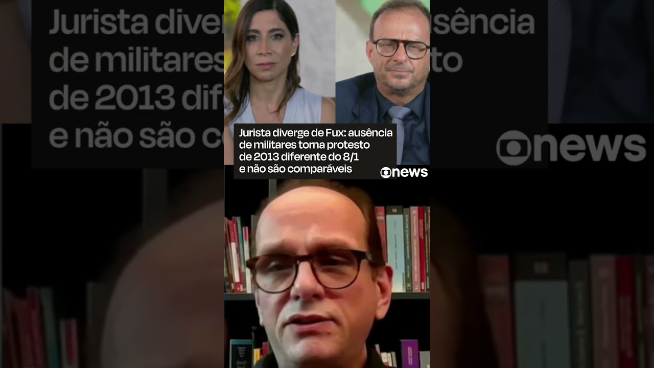 Jurista diverge de Fux ausência de militares torna protesto de 2013 diferente do 81