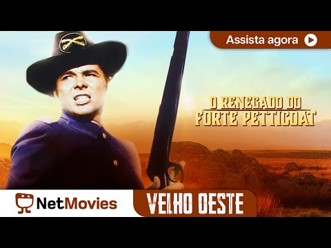 O Renegado do Forte PetticoatΩFilme Completo DubladoΩEstrelando Audie Murphy | NetMovies Velho Oeste