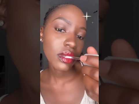 Red lipstick tutorial #redlipstick #lipstick #lipcombo #lipgloss #lipsticktutorials #lipstickhacks