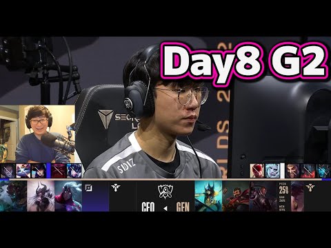 CFO vs GEN | Day8 G2 | 世界大会2022 Group Stage 日本語実況解説