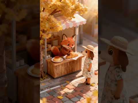 Fox seasonal drink 😊😊#animals #animation #animalshorts #shorts #shortvideo #shortsfeed