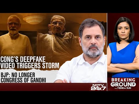 Congress News | Congress' AI Video Triggers Storm; BJP Says It's No Longer Congress Of Gandhi