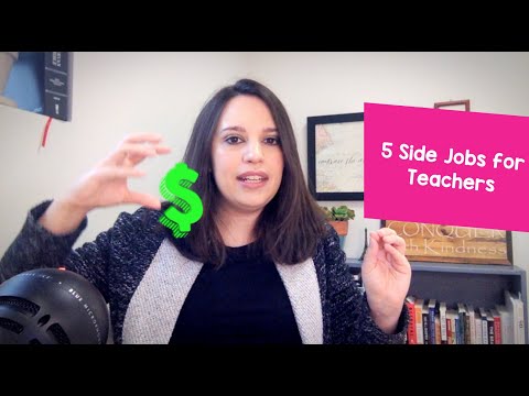 5 Side Jobs for Teachers