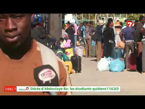 M0rt de Abdoulaye Bâ  Les étudiants expriment leur déception sur le régime  Ils nous ont trahi…