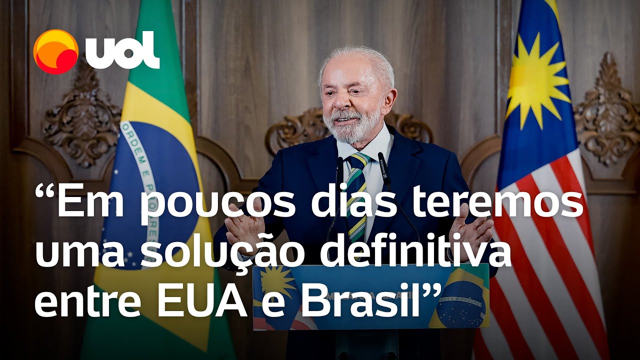 Lula após encontro com Trump: ‘Em poucos dias teremos uma solução definitiva entre EUA e Brasil’