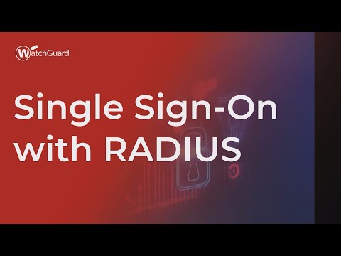 Tutorial: Single Sign-On with RADIUS