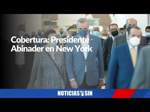 Abinader en su tercer día en la ciudad de Nueva York